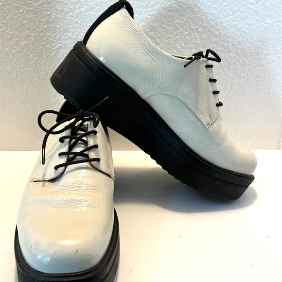 Vagabond Tara Platform Derby Off White &Black Size 39 - US size 9 - Picture 9 of 13